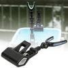 Plastic Portable Luminous Head 360 degrees  Rotating Fishing Rod Bracket Holder Back Hanging Stand