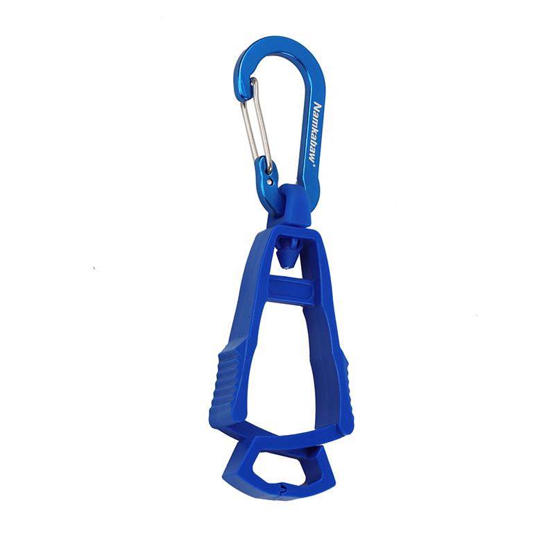 Outdoor Multifunctional Plastic Hook Buckle Safety Work Gloves Holder Anti-drop Durable Glove Belt Clamp For Worker Construction