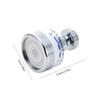 Kitchen Faucet Water Filter Pressurized Sink Filter Water Purifier 360° Tap Splash Proof Faucet Aerator Extender for Bathroom
