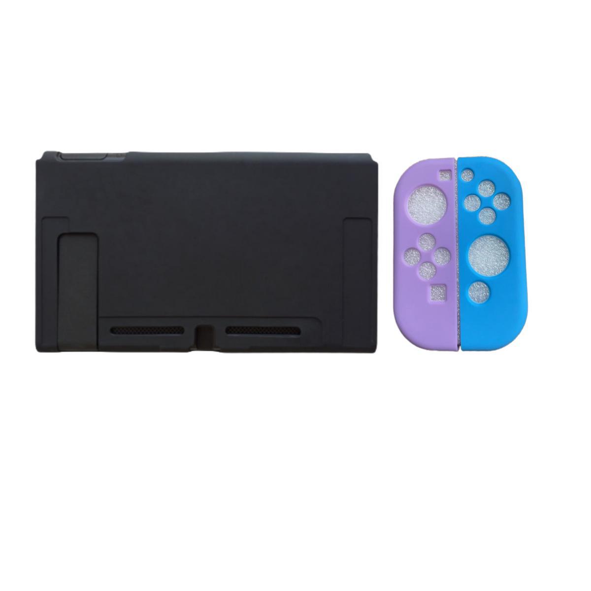 Защитный чехол для Nintendo Switch из термополиуретана с матовой текстурой — прозрачный и съемный matte fine hole TPU soft shell