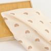 Double-Layer Cartoon Rainbow Cotton Gauze Bib Towel