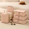Travel Organizer Set With Nylon Material For Casual Trip And Packing Efficiency
