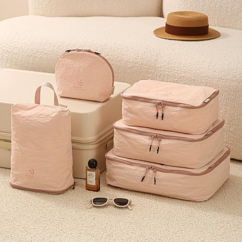 Travel Organizer Set With Nylon Material For Casual Trip And Packing Efficiency