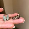 Unique Butterfly Flower Ring Retro Style Statement Pieces For Fall Winter Outfits Fashion Jewelry Gift