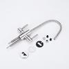 Flexible 304 Stainless Steel Reverse Osmosis Manual Double Handle Faucet Household Eco-friendly Durable for Water Purifier