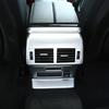 ABS Carbon Fiber For Land Range Rover VELAR 2017-2026 Inner Rear Row Air Conditioning Vent Frame Cover Trim Car Accessories