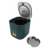Rice Cooker One Button 1.2L Portable Rice Cooker With Keep Warm Function Anti Stick Pot for 1 to 2 People Use