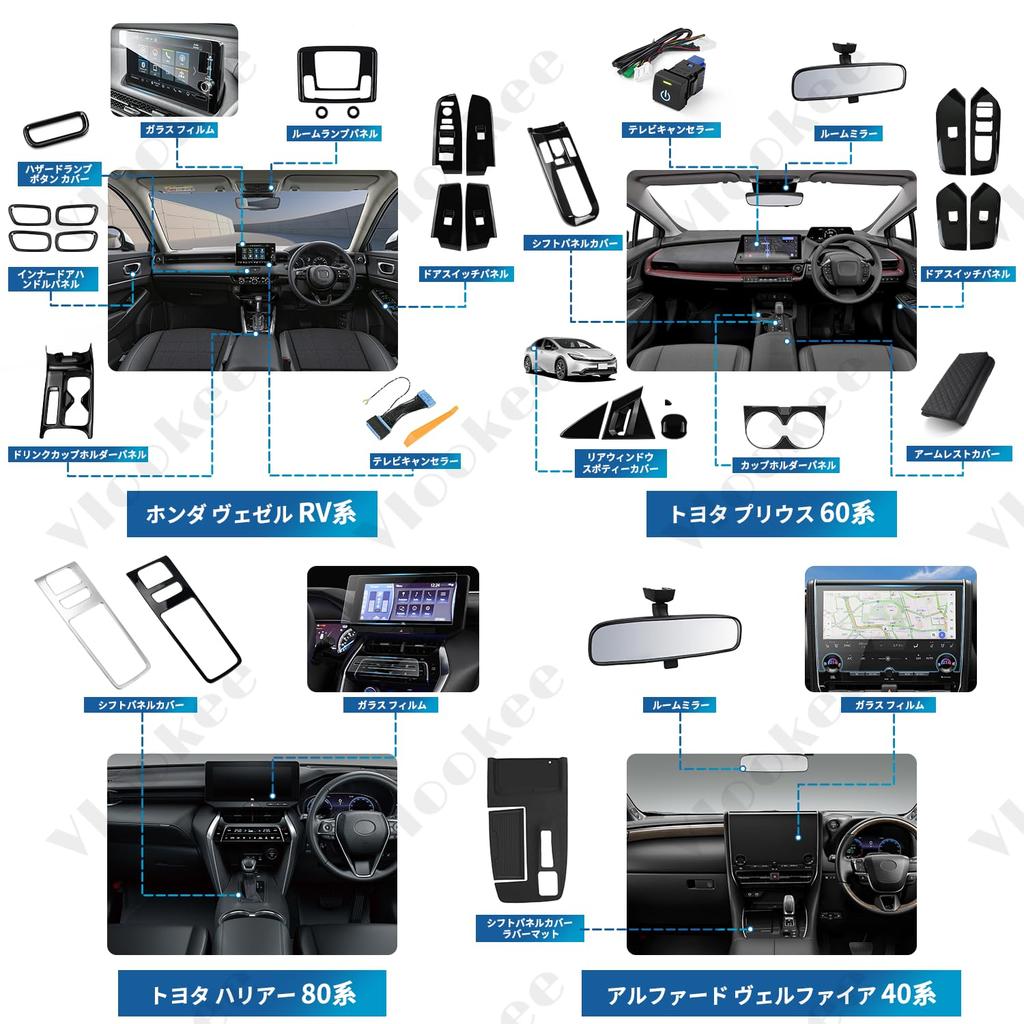 Vlookee Accesorii Honda Vezel NOU VEZEL RV3 / RV4 /