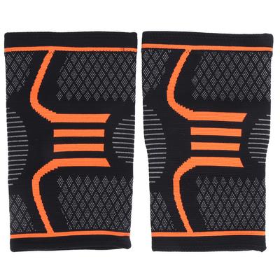 1 Paar Kniebandage Kniepolster Kompressionsstütze Knieschützer für Sportsicherheit Outdoor-LaufenXL