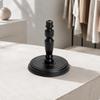 Pedestal Stand Decorative Wooden Display with Circular Stepped Base Versatile for Photography