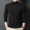 Herren Yiliteng Merino-Wollmischung Strickpullover mit hohem Kragen