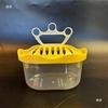 Portable Transparent Turtle and Fish Tank - Durable Drop-Resistant Breeding and Transport Box