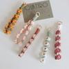 Gänseblümchen Handy-Handgelenkband Baumwollseil Gänseblümchen Schlüsselanhänger Boho-Stil Handy-Lanyard Handy