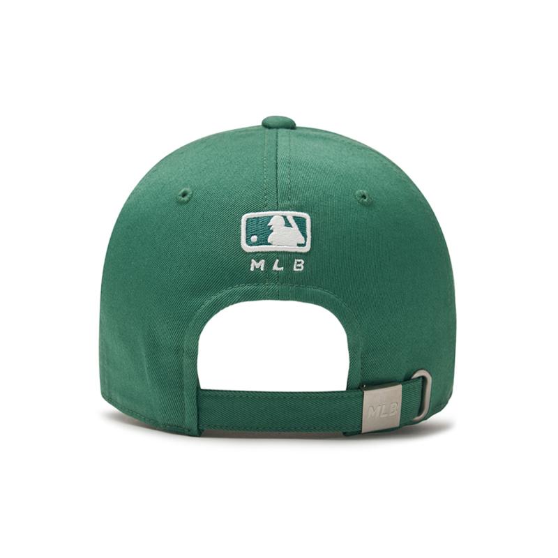 MLB Cotton Baseball Caps Unisex Green Fashion 3ACP6601NGP028