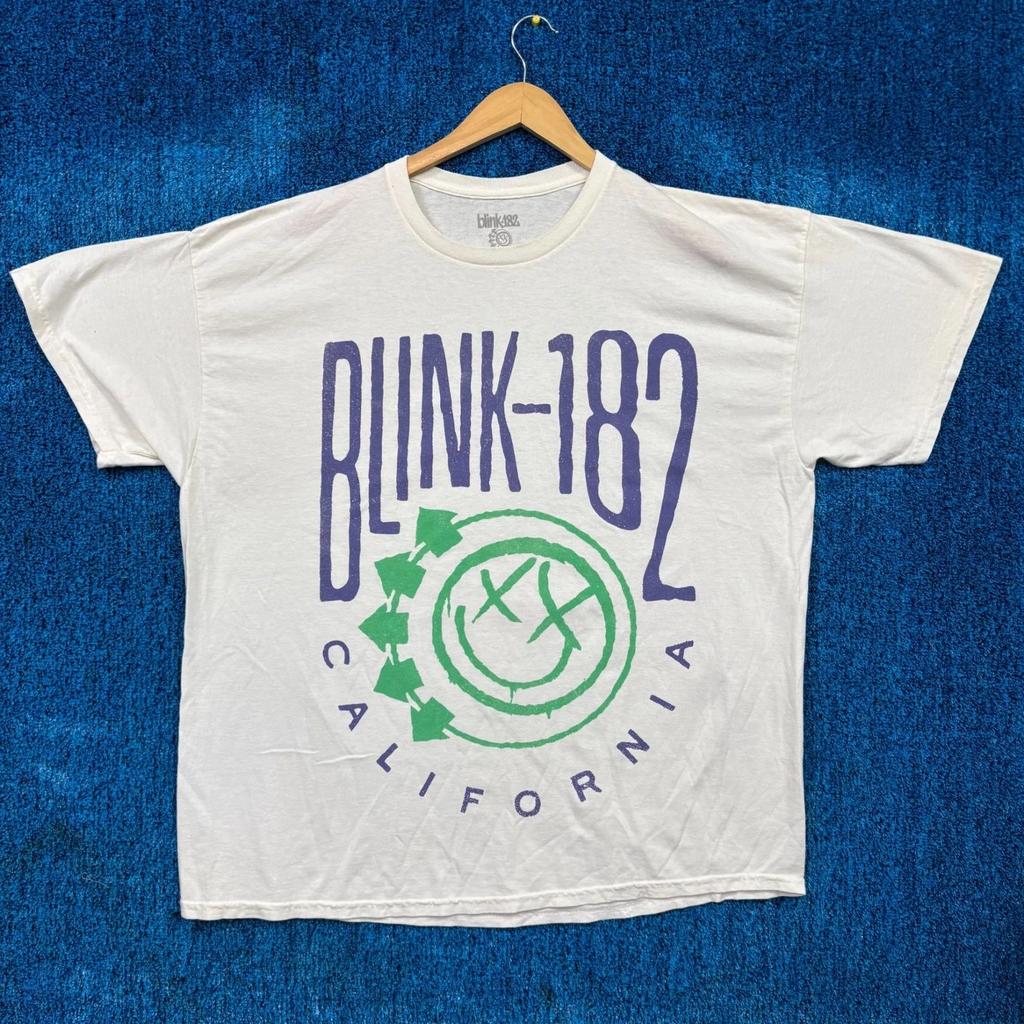 Blink-182 California Crappy Oversized Pop Punk Band Tee S/M