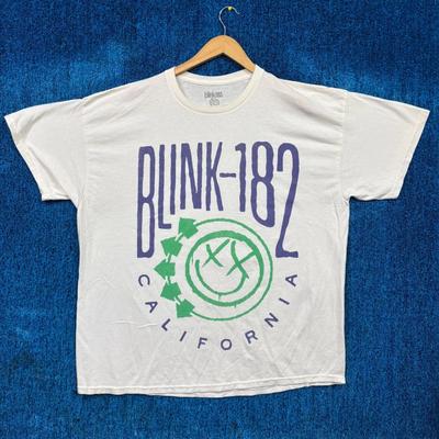 Blink-182 California Crappy Oversized Pop Punk Band Tee S/M