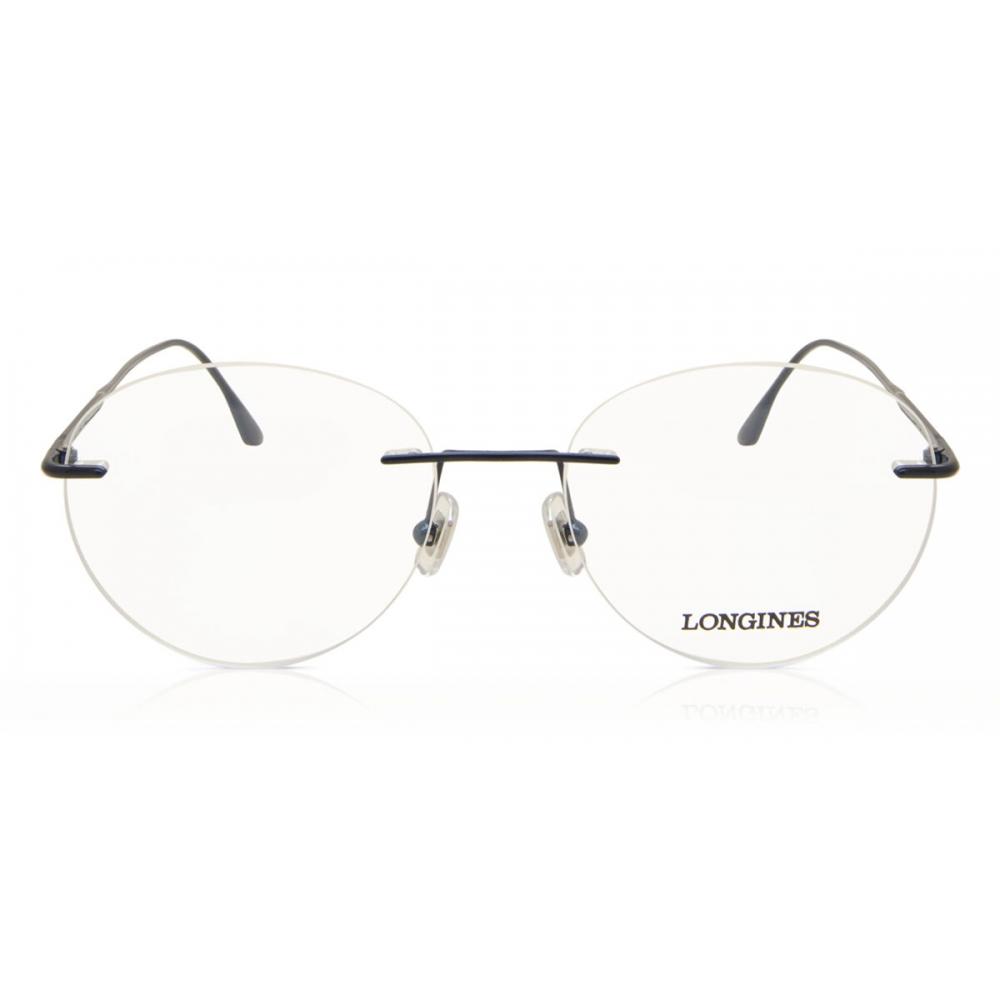 

Longines Lg5002 H 090 Men Eyeglasses Shiny Dark Blue/53-17-145