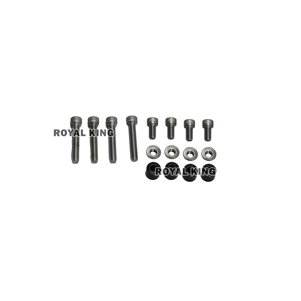 Fit For Royal Enfield "Scram 411 Black Fog Light Mount"