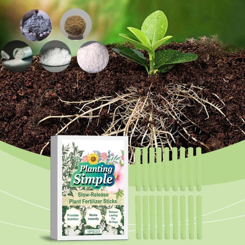 Plant Growth Support Sticks Improve Nutrient Enhances Soil Condition and Increase Resistance Perfect for Gardens Farms
