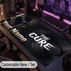 Large Mouse PadThe Cure Custom Name Text Personalized Desk Mat Non Slip Gaming Pad