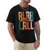 Rlrr Lrll Funny Drummer TShirt Casual Basic Short Sleeve TShirt