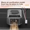 Car Heater Fan 12V Auto Windshield Defroster Fast Heating Car Defogging Demister for Winter Humid Weather