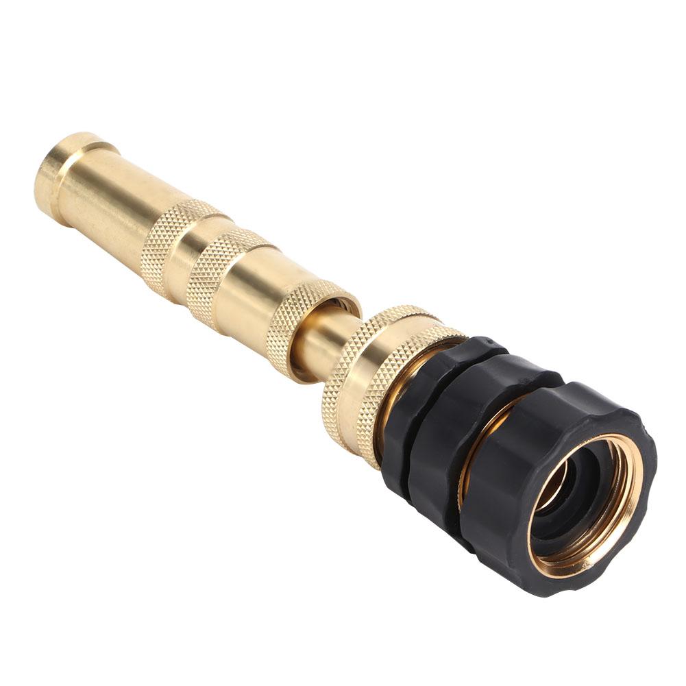 Brass Adjustable Hose Nozzle Water Hose Nozzles for Garden Sprayer Accessories