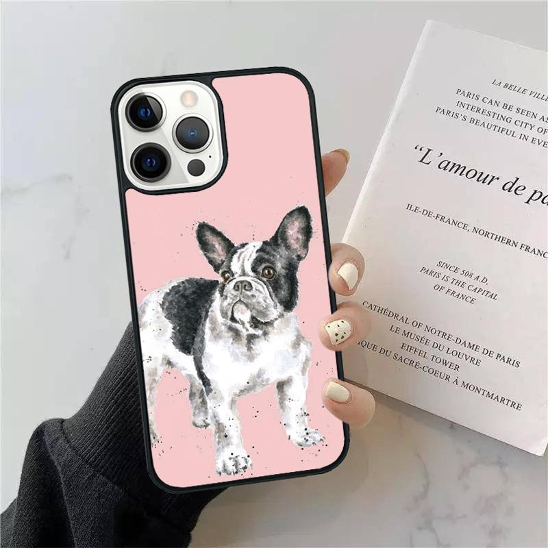 french bulldog Phone Case Cover For iPhone 17 Air 16 15 14 Plus 11 12 13 Pro Max Apple max
