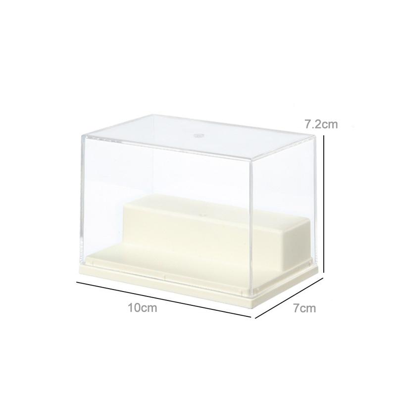 Stackable Transparent Organizer Acrylic Display Case Display Box Storage for Mini Figure for Collectibles and Blind Box Figures