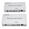 KVM HD USB Extender with Wide IR Over Cat5e Cat6 656.2ft RJ45 KVM Over IP HD Extender for PC HDTV Display US Plug