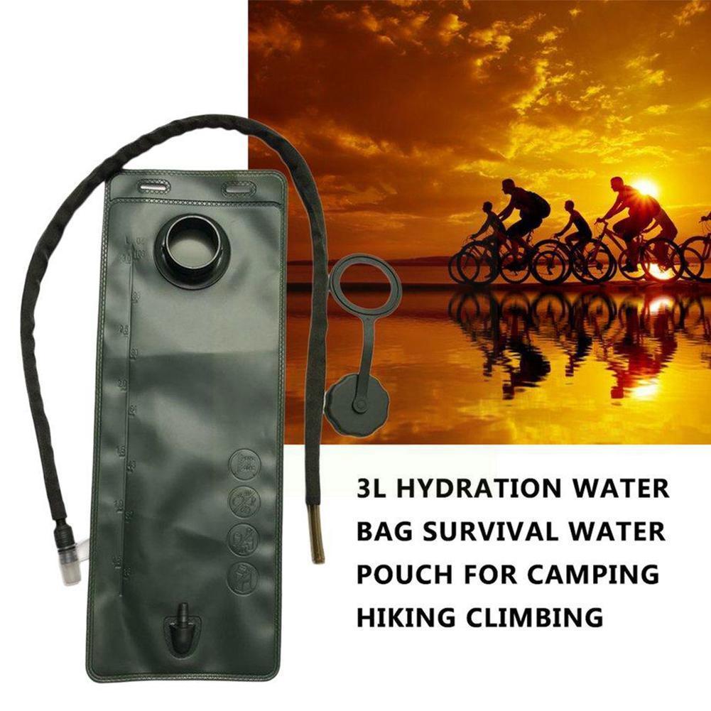 3L Water Hydration Backpack Cycling Pack Sport Knapsack Running Hiking Climbing Travel Backpack Water Bag Pouch Bladder Rucksack