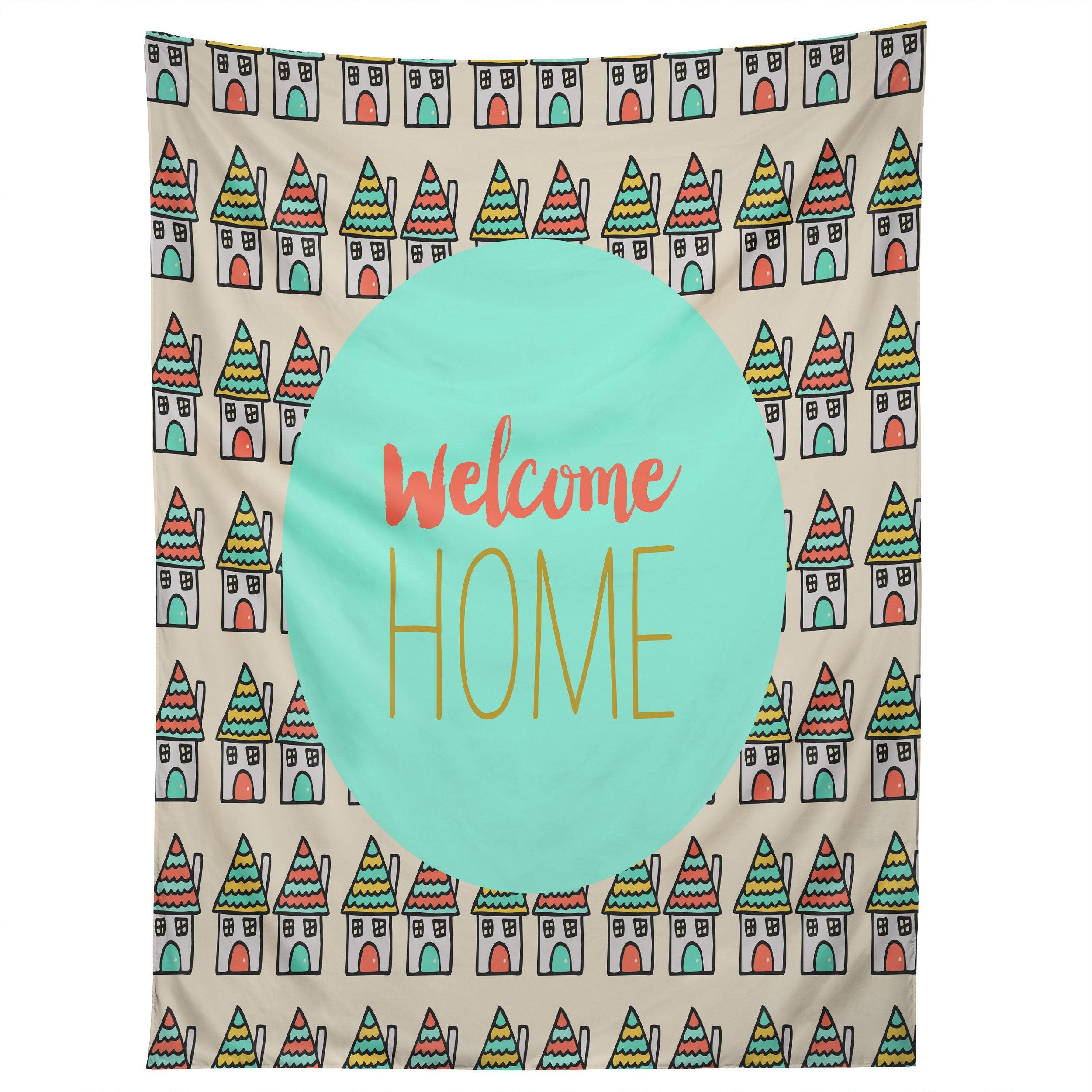 SWEET WELCOME tapestry 75x100