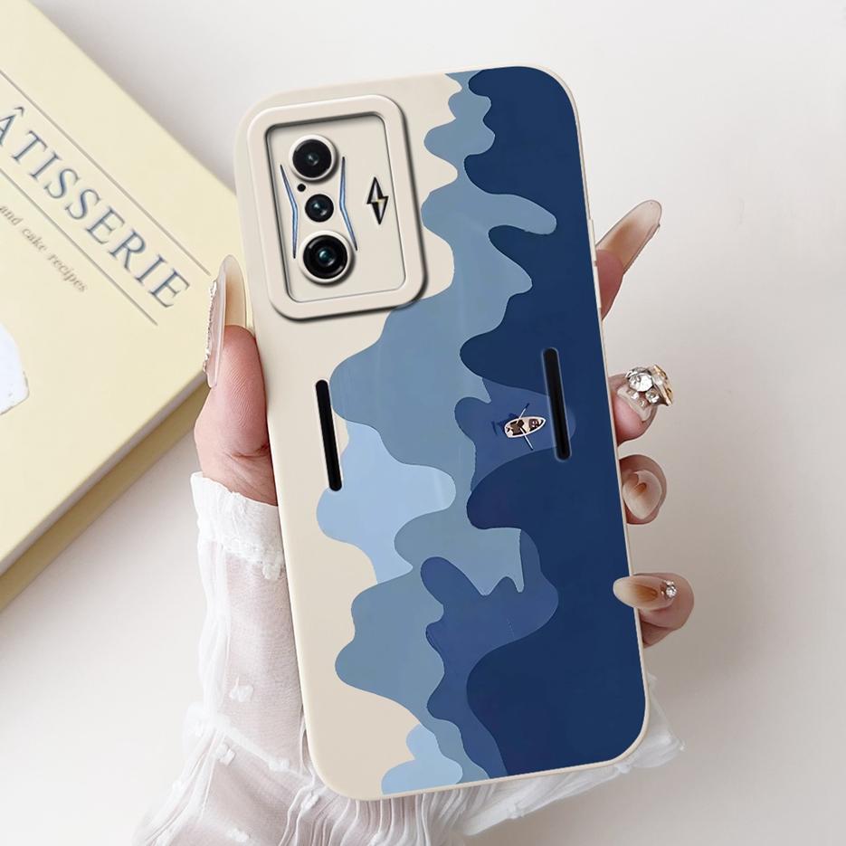 For Xiaomi Poco F4 GT Case Luxury Candy Painted Cover Shockproof Soft TPU Phone Case For Xiaomi Poco F4 PocoF4 GT 5G Fundas Bags