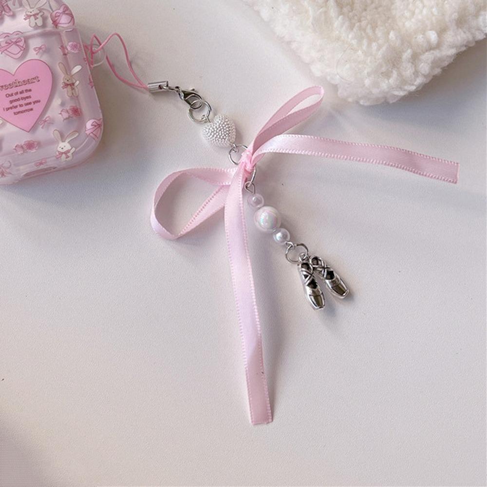 Y2K Pink Y2K Phone Chain Hairball Phone Case Pendant Mobile Phone Lanyard Car Key Chains