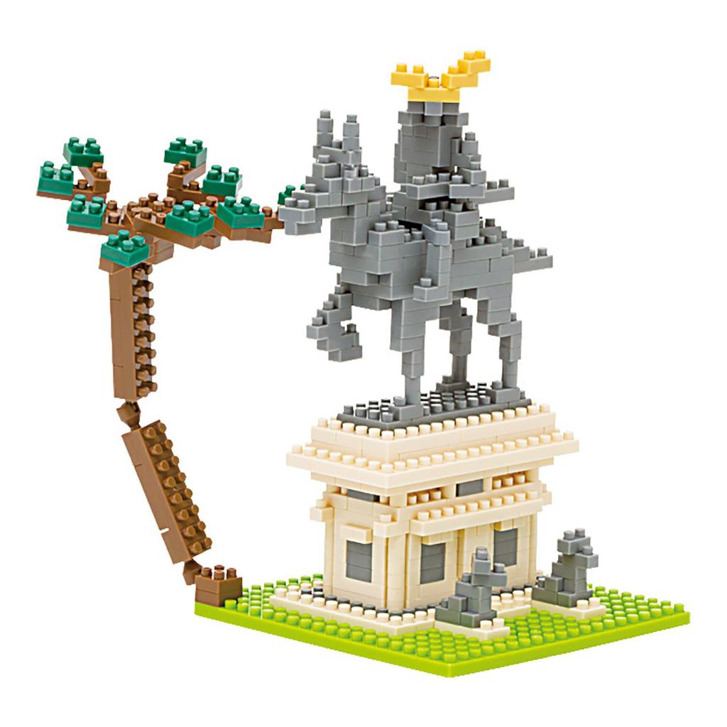 Nanoblock Date Masamune Equestrian Statue NBH-045