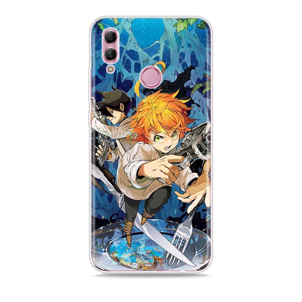 The Promised Neverland  Silicone Cover For Honor 30 30S 30i 9 10 9A 9C 9S 9N 10i 10X 9X Lite Pro 5G Phone Case