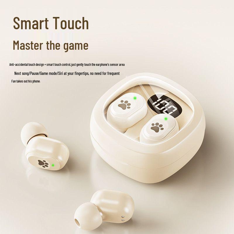 Q38 Drahtloses Bluetooth TWS Dual-Ohr In-Ear Stereo-Headset mit Digitalanzeige, langer Akkulaufzeit und Geräuschunterdrückung