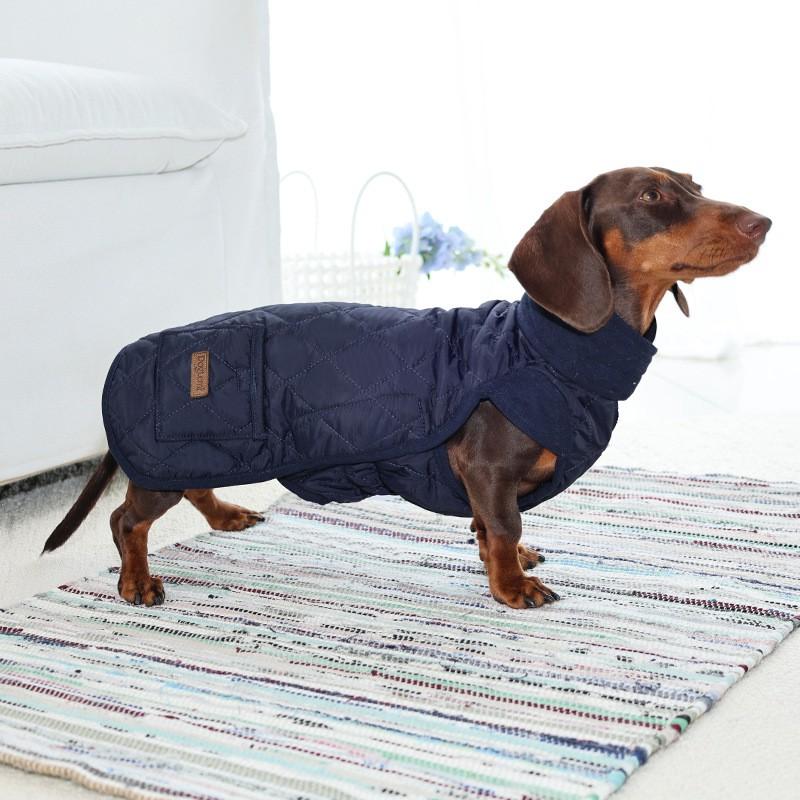 Warme Baumwollweste Dackel Hunde Winter Haustier Mantel Kleine Rasse Oberbekleidung Weiches Fleece gefüttert