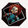 1pz Ombrello Bambola Horror Chucky con Manico in Plastica, Adatto a Tutte le Stagioni Casa Viaggio Ombrello da EsternoM1388