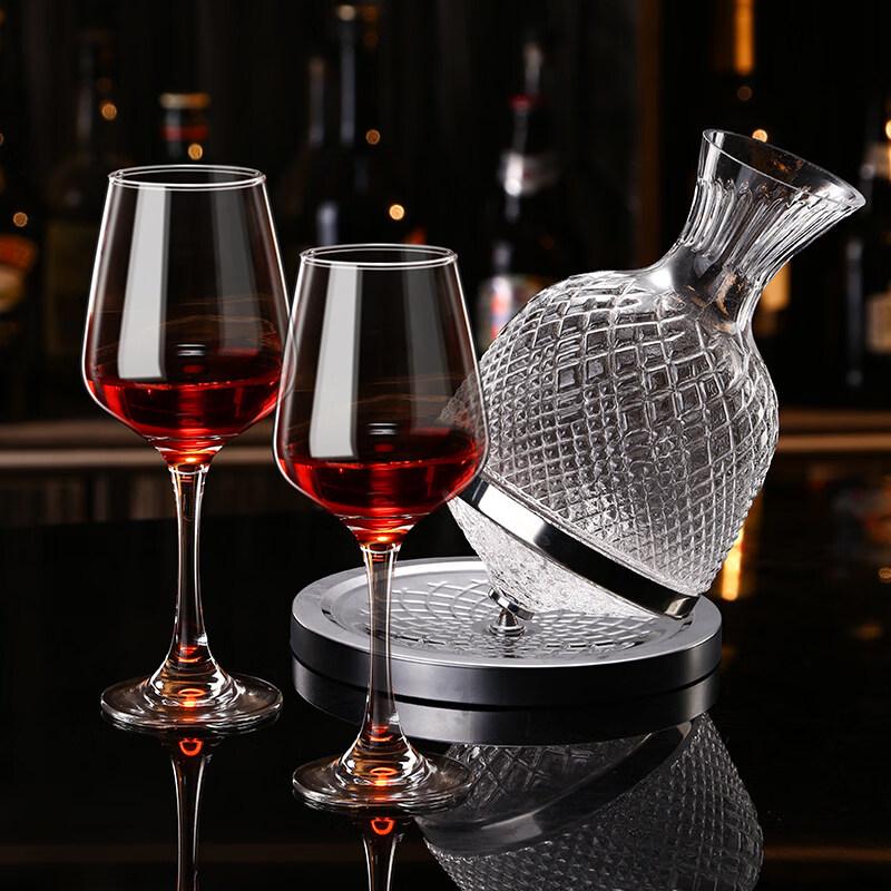 ZISIZ Luxury Crystal Red Wine Glass