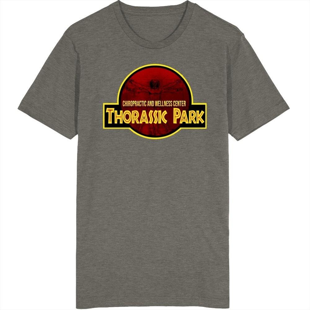 Thorassic Park Parody Chiropractor Funny T Shirt Unisex T-Shirt XXL