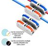 10Pieces Practical 2 Poles Cable Connectors for Efficient 12V Wiring Solution In Car and Trucks Easy Installion Designs