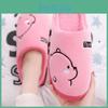 Slippers Bear For Slipon Cartoon Women Winter Warm Plush Fleece Lined Indoor Slippers