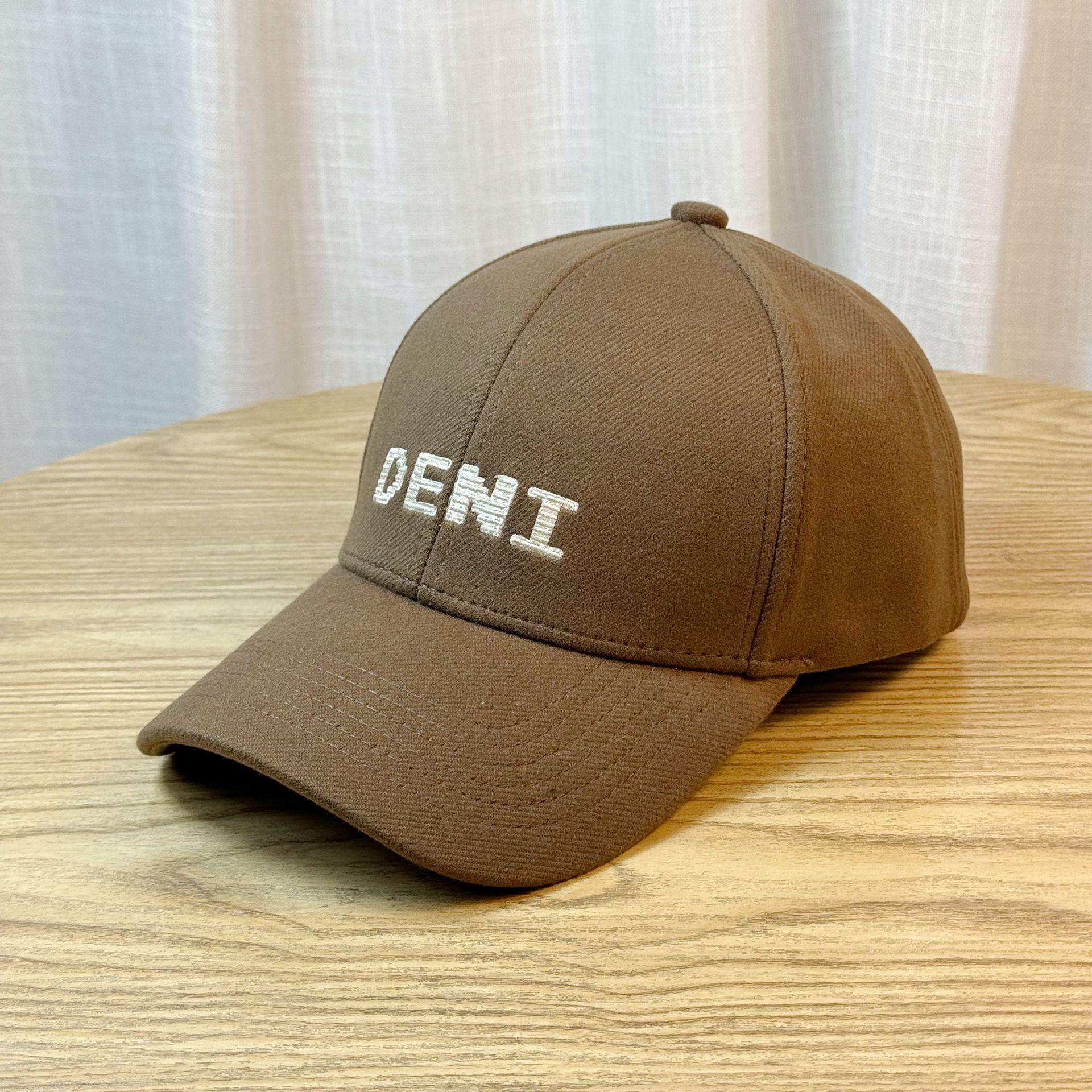 

Новая осенне-зимняя кепка с жестким верхом, шерстяная, с вышивкой букв, с козырьком, для женщин, повседневная, универсальная, подчеркивающая маленький размер лица, простая бейсболка для мужчин Adjustable