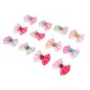 24Pcs Multi Colors Dog Hair Bows Small Size Dog Bow Hair Ties  Pet Holiday Ornament