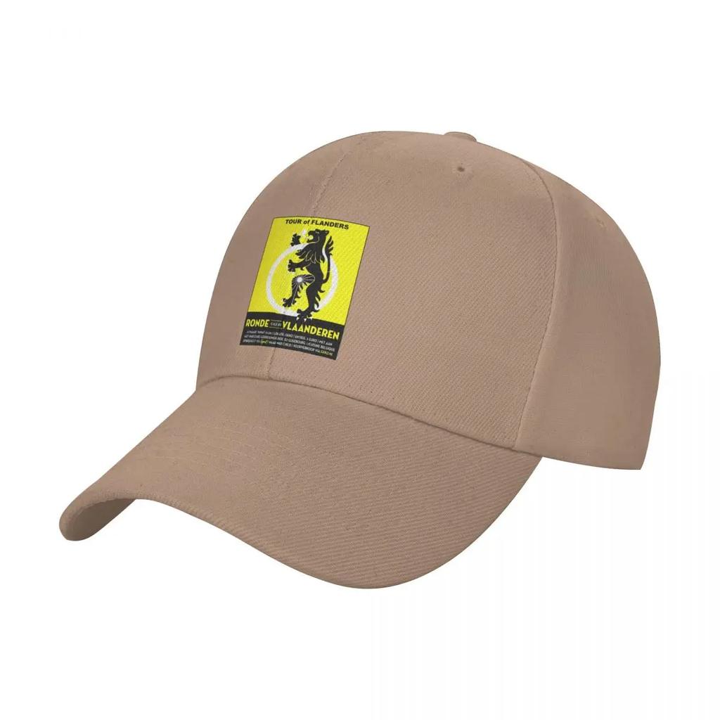 TOUR of FLANDERS Vintage Bicycle Racing Advertising Print Baseball Cap Beach Bag summer hat hard hat Hats For Women Unisexs