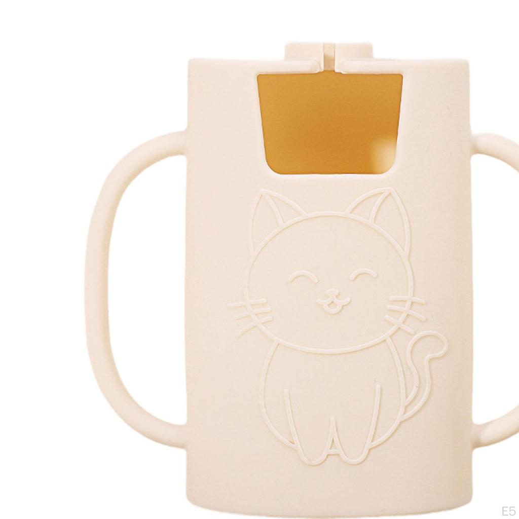 Jídlo a držák Pohodlný opakovaně použitelný kelímek na svačinu pro batole Nádoba na kapsičku