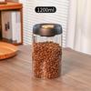 TIRONA High Borosilicate Glass Vacuum Storage Jar