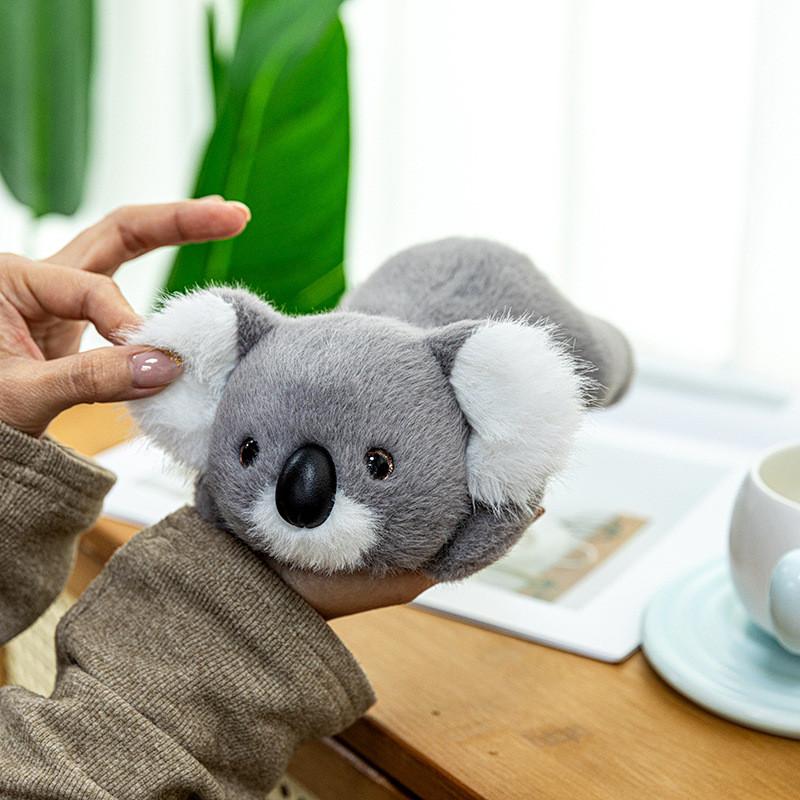 Handheld Koala Plush Toy Keychain With Soft Short Plush For Kids And Gifts Prone
