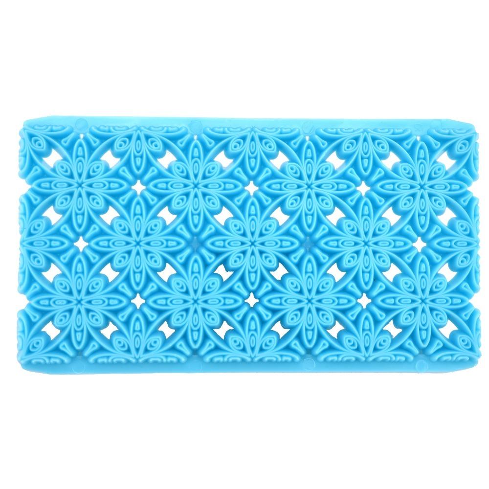 Flower Embossing Mold Hollowed-out Gum Paste Mold Combination Fondant Cake Mold  Cake Decorating